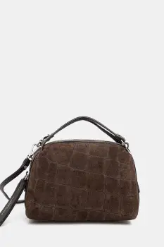 Gianni Chiarini geanta de mana din piele intoarsa ALIFA culoarea maro, BS.8255.CMCOCCO imagine