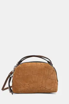 Gianni Chiarini geanta de mana din piele intoarsa ALIFA culoarea maro, BS.8255.CMCOCCO imagine