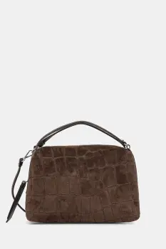 Gianni Chiarini geanta de mana din piele intoarsa ALIFA culoarea maro, BS.8258.CMCOCCO imagine