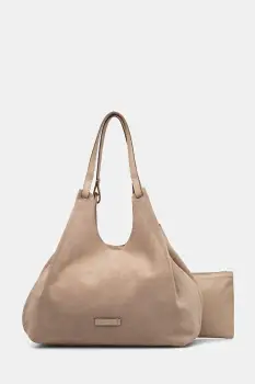 Gianni Chiarini geanta de mana din piele intoarsa DUA imagine