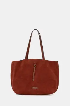 Gianni Chiarini geanta de mana din piele intoarsa EGLE culoarea maro, BS.11485.CM imagine