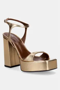 Giuseppe Zanotti sandale de piele Biarritz imagine