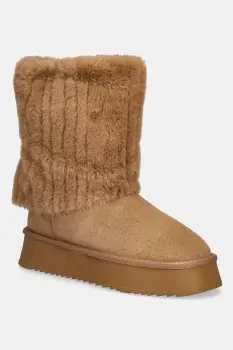 GOE cizme de zapada din piele intoarsa culoarea maro, SS2N4308 BROWN imagine