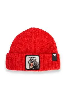 Goorin Bros caciula The Strength Beanie culoarea portocaliu, 107-2490 imagine
