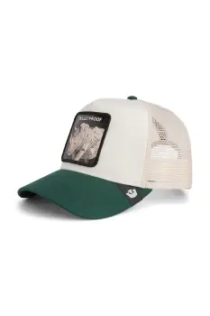 Goorin Bros sapca de baseball din amestec de bumbac Bulletproof Trucker culoarea bej, 101-2543 imagine