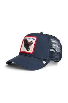 Goorin Bros sapca de baseball din amestec de bumbac Freedom Eagle Trucker 101-2541 imagine