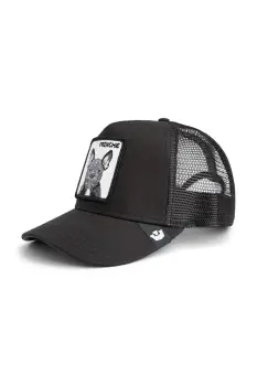 Goorin Bros sapca de baseball din amestec de bumbac Frenchie Trucker culoarea negru, 101-2536 imagine