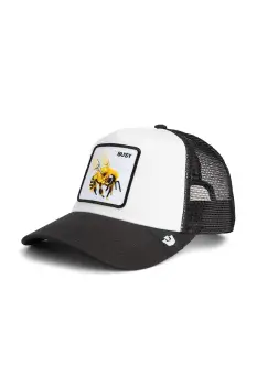 Goorin Bros sapca de baseball din amestec de bumbac The Busy Bee culoarea alb, 101-2420 imagine