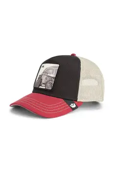 Goorin Bros sapca de baseball din amestec de bumbac Tricolor Tortiouse culoarea negru, 101-2337 imagine