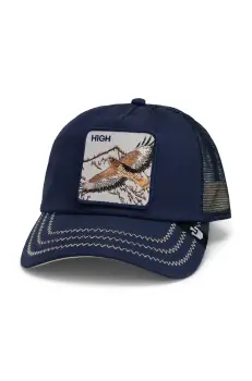Goorin Bros sapca Flying High culoarea bleumarin, cu imprimeu, 101-2119 imagine