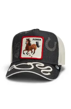 Goorin Bros sapca Full Throttle culoarea bleumarin, cu imprimeu, 101-1805 imagine