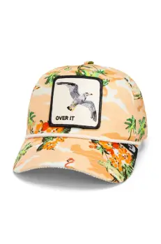 Goorin Bros sapca Quittin Time culoarea portocaliu, cu imprimeu, 101-1912 imagine