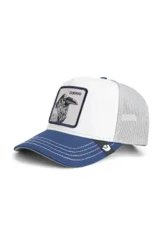 Goorin Bros sapca Tricolor Raven culoarea alb, 101-2340 imagine