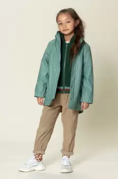 Gosoaky geaca de ploaie copii SNAKE PIT culoarea turcoaz imagine