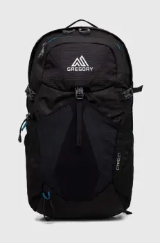 Gregory rucsac Citro 24 barbati, culoarea negru, mare, cu imprimeu imagine