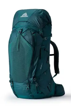 Gregory rucsac Deva 60 femei, culoarea verde, mare, neted imagine