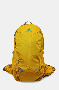 Gregory rucsac Jade 20L femei, culoarea galben, mare, cu imprimeu, JADE.20 imagine