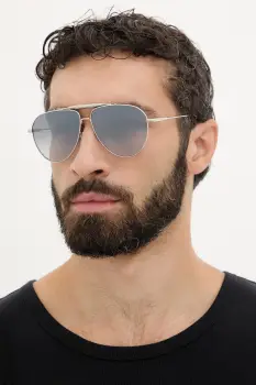 Gucci ochelari de soare aviator pentru barbati imagine