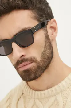 Gucci ochelari de soare barbati, culoarea negru, GG1706S imagine