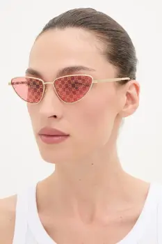 Gucci ochelari de soare culoarea auriu, GG1879S imagine