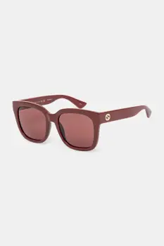 Gucci ochelari de soare culoarea bordo, GG1338S imagine