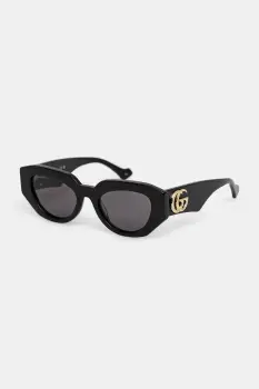 Gucci ochelari de soare culoarea negru, GG1421S imagine