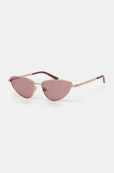 Gucci ochelari de soare femei, culoarea auriu, GG1879S imagine