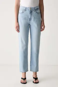 Guess blugi mom fit pentru femei NEW MOM imagine