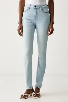 Guess blugi skinny pentru femei imagine