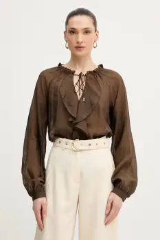 Guess bluza cu volane pentru femei MAELYS imagine