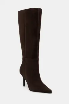 Guess cizme din piele intoarsa GRESSA imagine