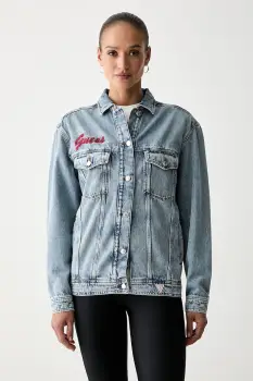 Guess geaca de blugi pentru femei MARILYN MONROE imagine