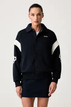 Guess geaca varsity pentru femei DANIKA imagine