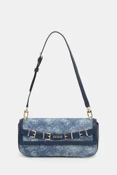 Guess geanta baguette pentru femei din denim DOVIE imagine