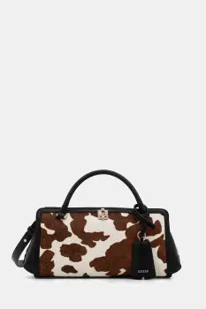 Guess geanta crossbody pentru femei din piele intoarsa AUDREY imagine