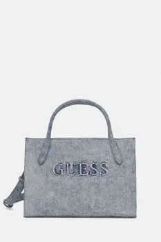 Guess geanta shopper pentru femei, din denim JODI imagine