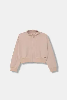 Guess hanorac cu fermoar pentru copii, din bumbac imagine