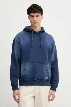 Guess hanorac cu gluga pentru barbati bumbac TERRY imagine