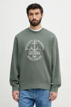 Guess hanorac de barbati din bumbac imagine