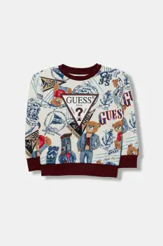 Guess hanorac de bumbac pentru copii imagine