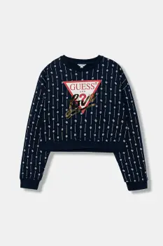 Guess hanorac de bumbac pentru copii imagine