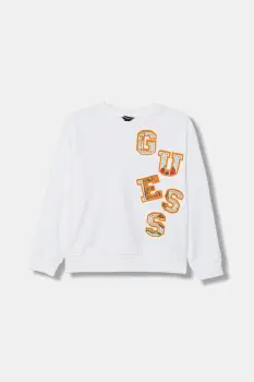 Guess hanorac de bumbac pentru copii imagine