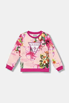 Guess hanorac de bumbac pentru copii imagine