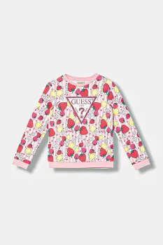 Guess hanorac de bumbac pentru copii imagine