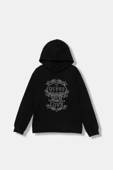 Guess hanorac de bumbac pentru copii imagine