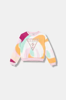 Guess hanorac de bumbac pentru copii imagine