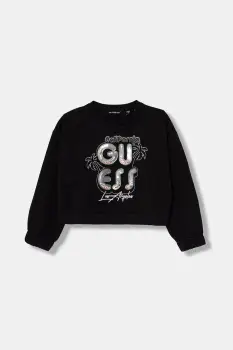 Guess hanorac de bumbac pentru copii imagine