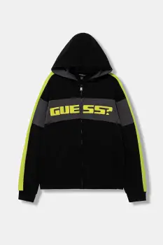 Guess hanorac de bumbac pentru copii imagine