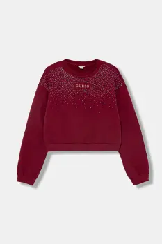 Guess hanorac de bumbac pentru copii imagine