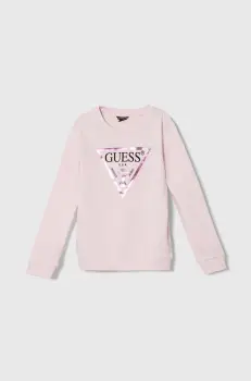 Guess hanorac de bumbac pentru copii imagine